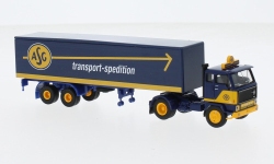 Brekina 85675 - H0 - Volvo F89 Koffer-Sattelzug ASG